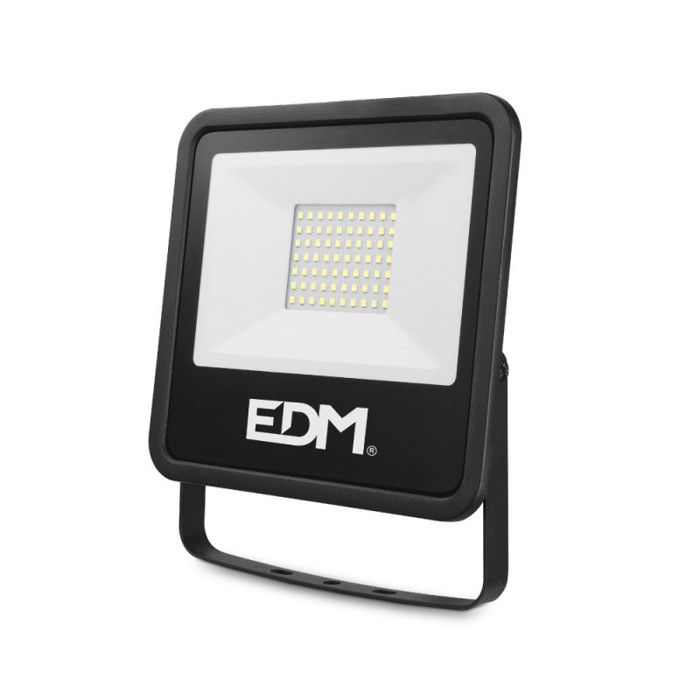 LED-projektor EDM Svart 50 W 4000 Lm 6400K