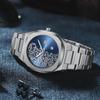Men Gold Watches Top Brand Luxury Stainless Steel Watchband High Quality Male Clock Creative Design Date Wristwatch