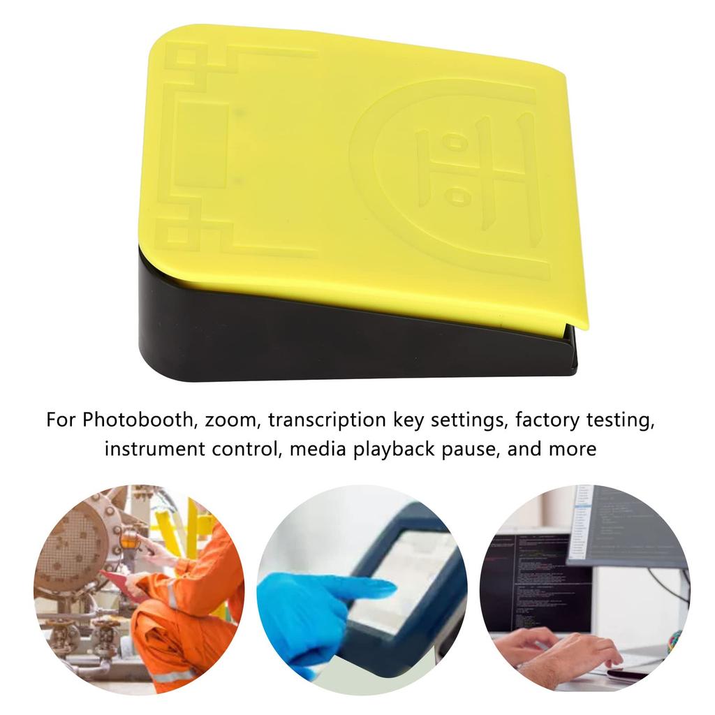 USB Foot Wireless Bluetooth Single Footswitch Control Program Customized Computer Keyboard Action Pedal for Pedal, 2.4G