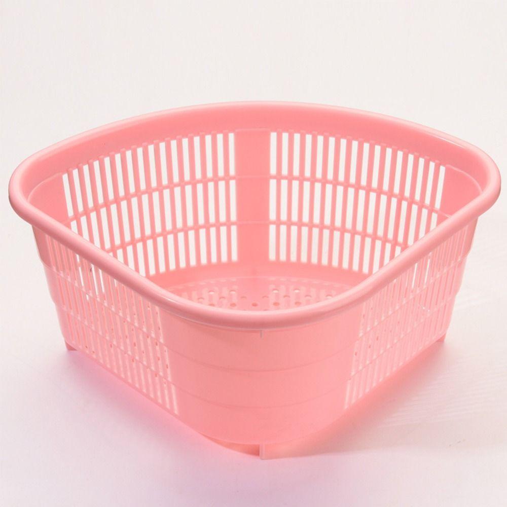 Durable Drain Strainer Basket Kitchen Household Vegetable Drain Basket Water Fruit Basket