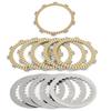 Clutch Kit Iron Friction Plates for Honda NT NV VRX 400 Steed 400 1983-2002