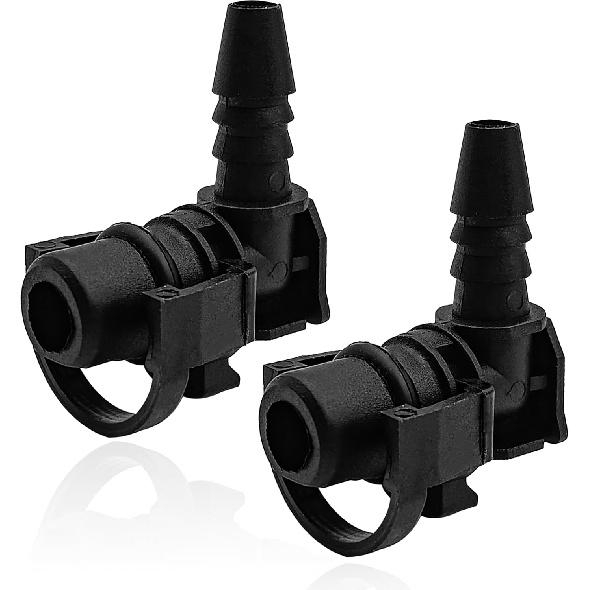 2pcs Throttle Valve Water Pipe Hose Connector, Compatible with Chevy Cruze 2011-2016, Trax 2015-2021, Sonic 2012-2020 Etc, Replace OE# 55354565,