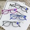2024 Anti-Blue Light Reading Glasses Full Frame Glasses for Men and Women Radiation Protection Square Optical Computer Glasses