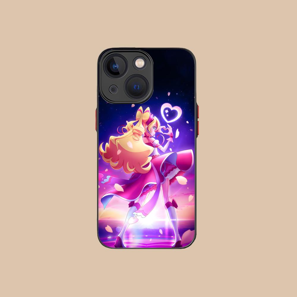 Sakura Uta Cure Idol Silicone Mobile Phone Case for iPhone 17 16 15 14 13 12 11 X XR XS Air Pro Max Plus Mini Colorful Cover