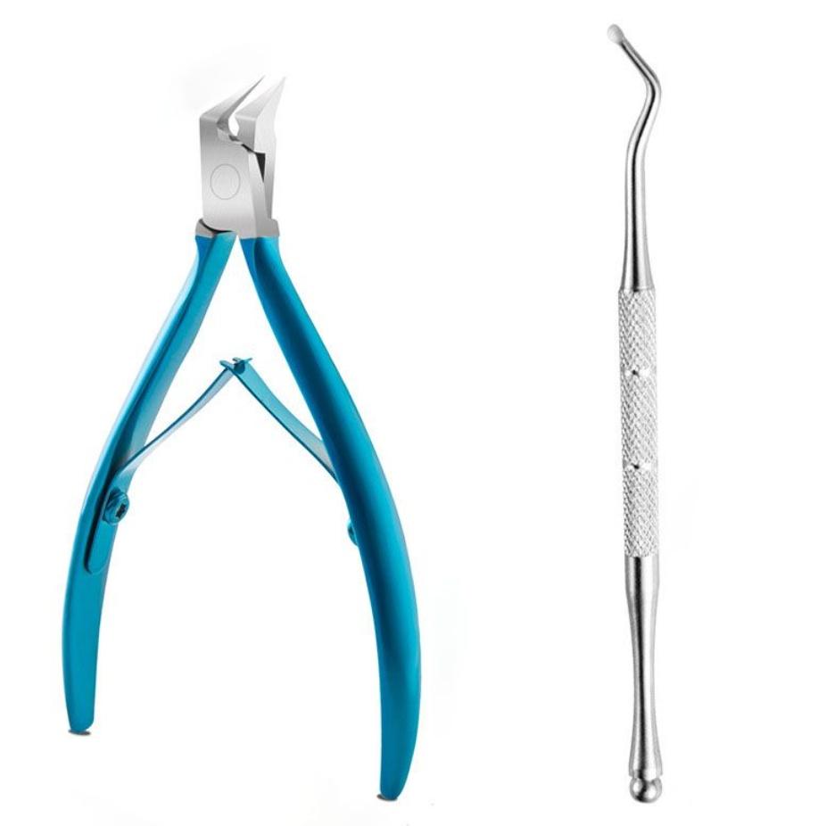 Xiaomi Green Stainless Steel Dead Skin Scissors Bevel Nail Spring Manicure Nail Barb Dead Skin Pliers Pointed Nail Cutting