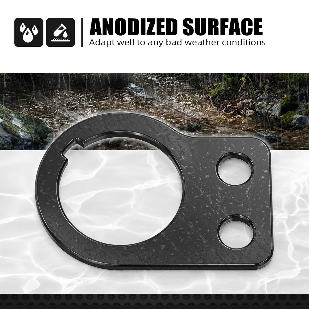 NICECNC Key Ignition Switch Relocation Bracket For Suzuki DRZ400SM DRZ 400 SM DRZ 400SM 2005-2024 6061 Aluminum CNC-machined