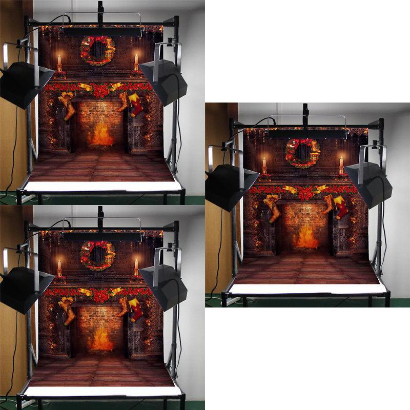 Christmas Theme Photography Backdrop For Kids Studio Portrait Creative Photo Prop