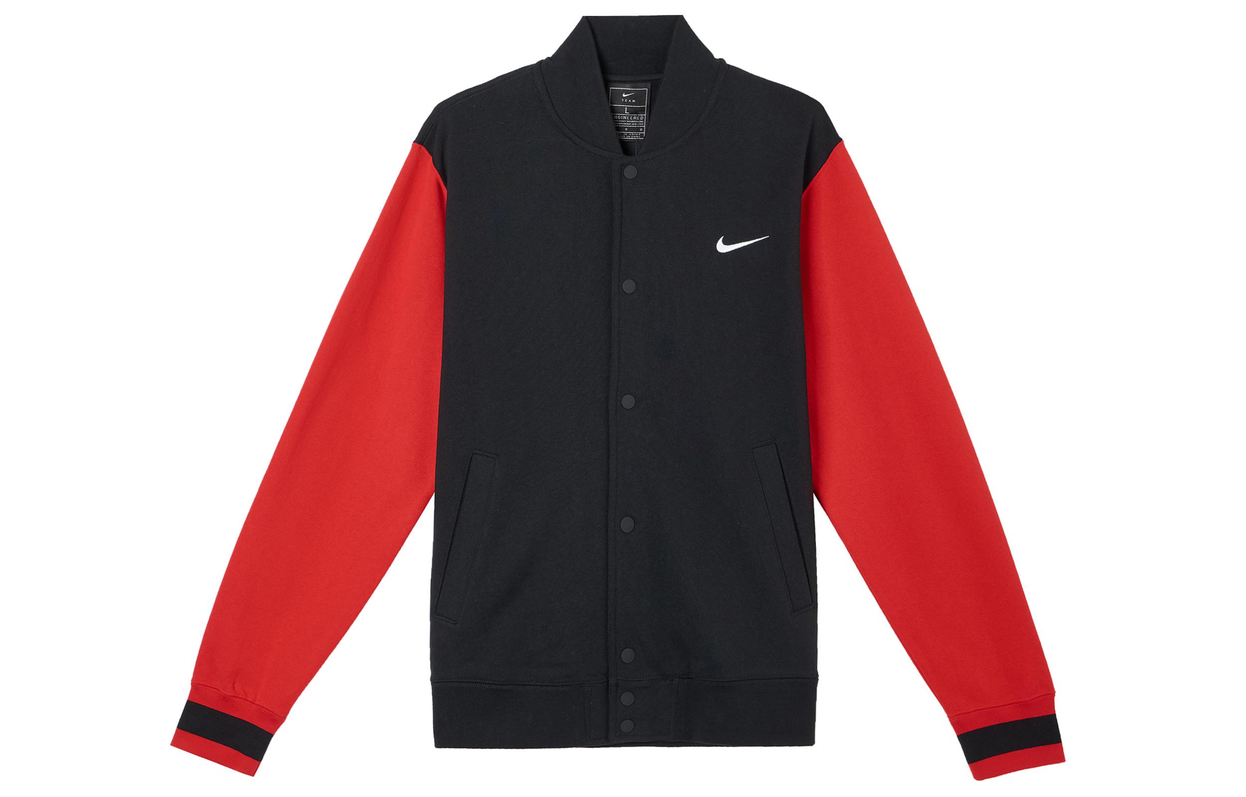 Nike Jackets Men s Black 010 Baseball Collar Moderate Other IB8766-010 L