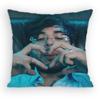 Singer Tito Double P Pillow Case Sofa Living Room Bedroom Headboard Backrest Cushion Square Cushion Nap Time