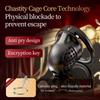 ABS Male Chastity Device with Lock And 5 Rings Penis Lock with Catheter Plug BDSM Erotic Urethral Lock Bondage Adult Sex Toy