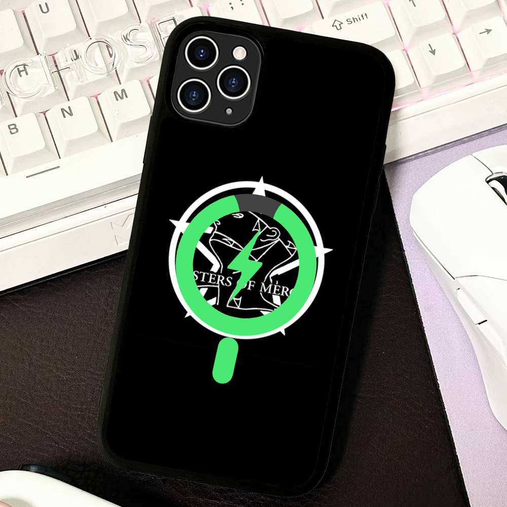 The Sisters Of Mercy Band For Magsafe Case For IPhone 17 16 Pro Max 15 14 Plus 13 12 11 Wireless Charging Phone Cover