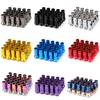 20 stuks Wielmoeren M12x1.5 Staal Kleurrijk Raceauto moeren velgen m12x1.5 Open Wielmoeren 50MM Voor Chevrolet Subaru Hyundai