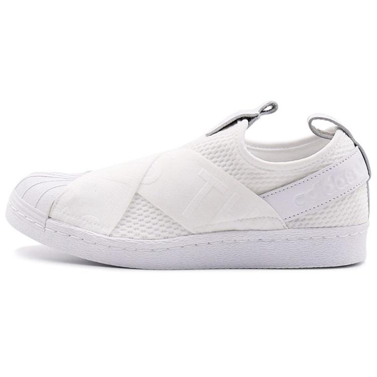 (WMNS) adidas Superstar Slip-On Cloud White Women s CQ2381 EU 37⅓