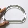 WTEMPO Transparent D-Shaped Handles Replacement for Handmade Handbags Purses Handles DIY Bags Crafts Gifts Making Supplies Handles for Your Families