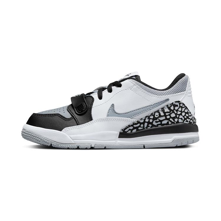 

Новые Jordan Legacy 312 Low Белый Черный Серый волк PS CD9055-105 28