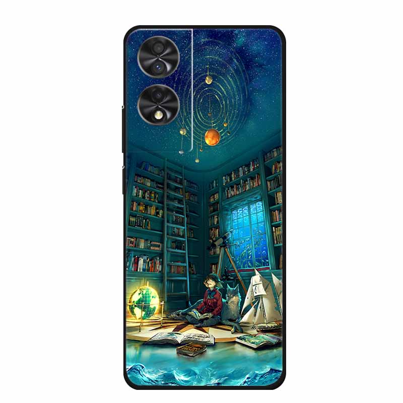 Do etui TCL 505 502 Luksusowe miękkie silikonowe etui na telefon z TPU Tylna okładka dla TCL505 TCL502 Kreskówkowe Ochronne Odporne na wstrząsy Urocze Fundas