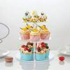 Clear Acrylic Cupcake Stand 3/4/5 Tier Cake Serving Rack Cake Display Shelf  Kitchen
