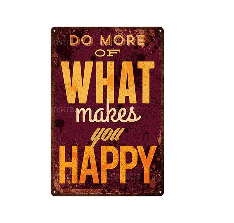 Clear Family Rules Vintage Tin Painting Inspirational Sentence Metal Signs Plaque Wall Decor Poster Home Decoration Accessories