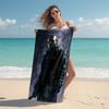 1Pc Friday 13Th Horror Beach Towel Microfiber Beach Towel Thin Absorbent For Beach Swimming Yoga Bath Sports 0917168