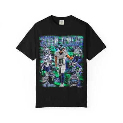 Jaxon Smith-Njigba 11 Seattle Football Collage Unisex T-Shirt Vintage Style Graphic Tee