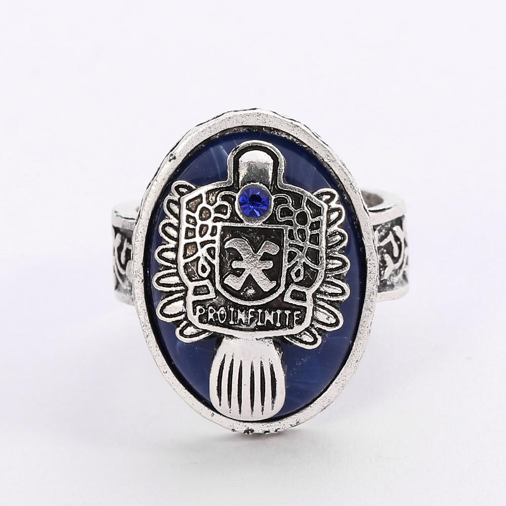 The Vampire Diaries A-Z 26 Písmen Prsten Pro Ženy A Muže Abecední Iniciály Gotické Šperky Salvatore Damon Znovuzrozený Denní Světlo Prsten