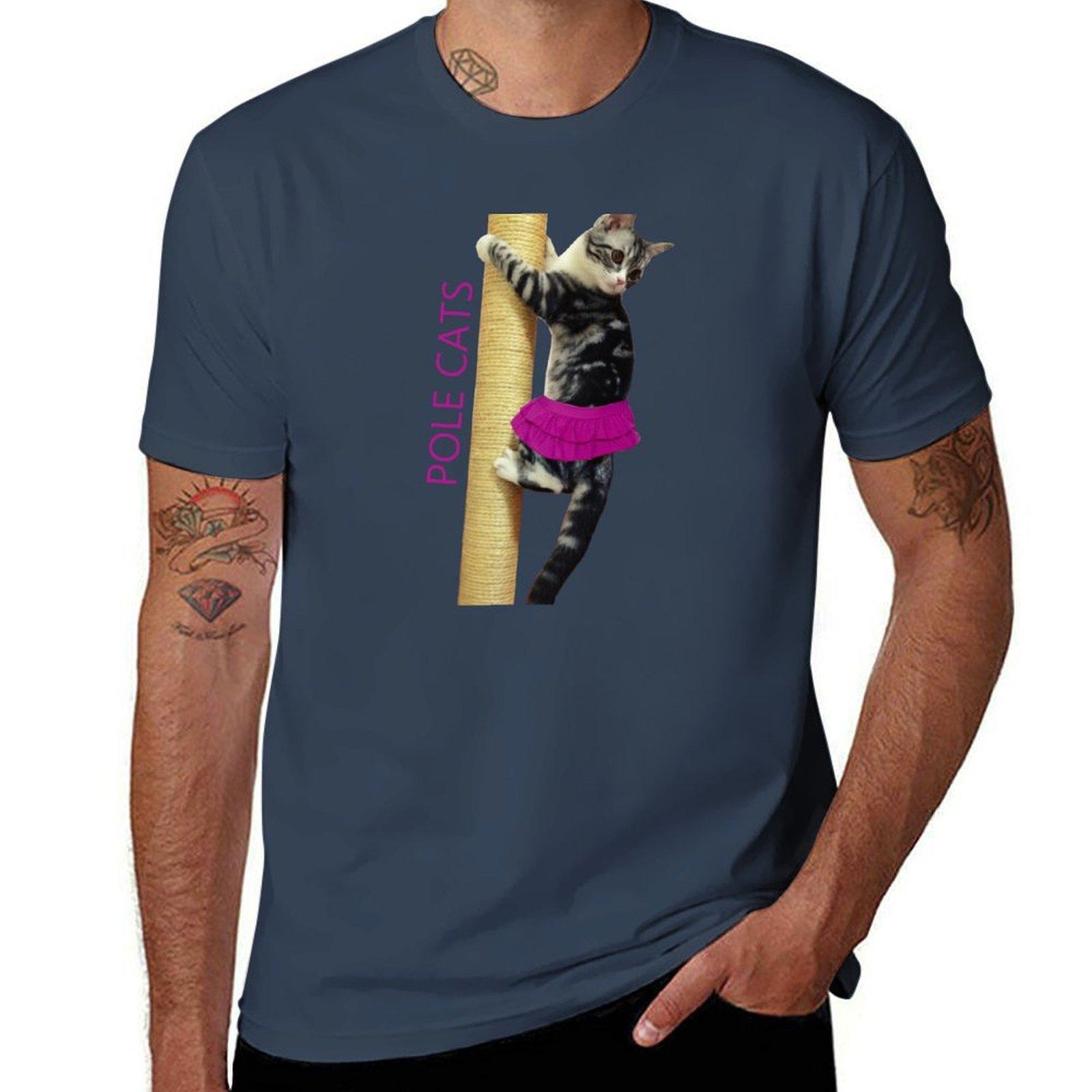 Pole Cats TShirt Long Lasting Casual TShirt S
