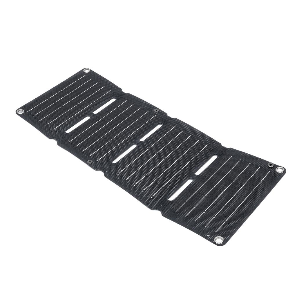 Solar Panel 10W Built in USB Port Monocrystalline Silicon Waterproofing Foldable Portable Solar