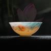 Dehua Ice Jade Porcelain Douli Tea Cup