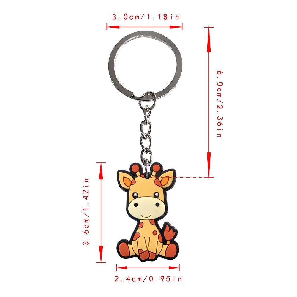 Cute Crocodile & Koala Animal Keychain Pendant for Backpacks