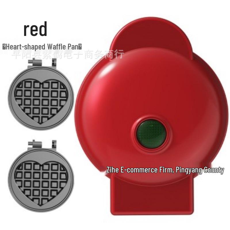 Mini Waffle, Bread, Crepe, and Sandwich Maker - All-in-One Breakfast Machine