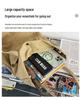 Unisex Retro Washed Canvas Shoulder Bag: Large Capacity, Korean Style, Versatile Harajuku Tote