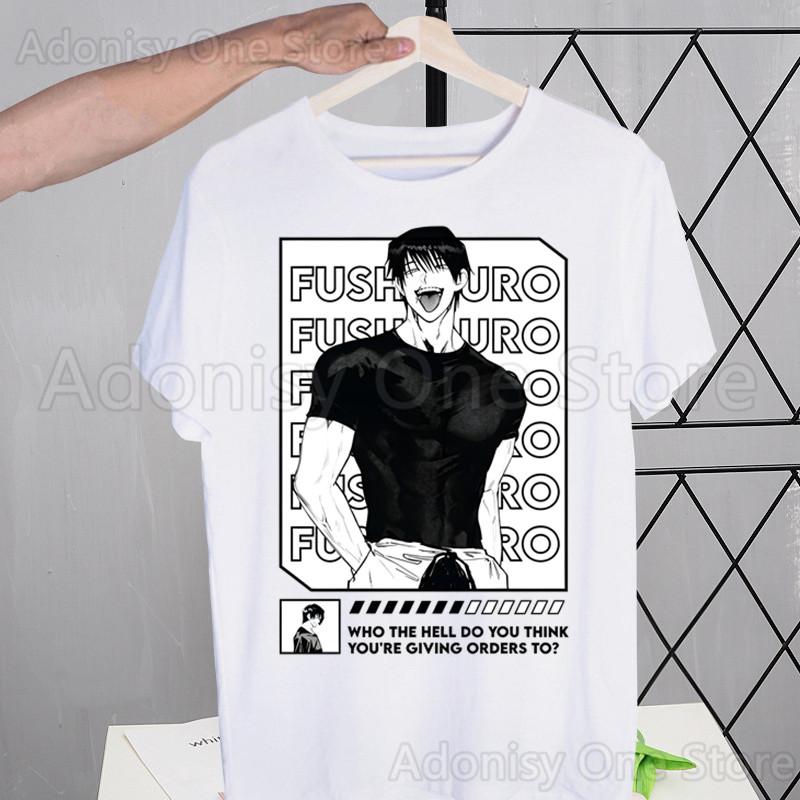 Toji Fushiguro Harajuku T-shirts Summer  Unisex/Wo Unisex Hip Hop Funny Print Tshirt Streetwear t shirts Short Sleeve Tops Shirt
