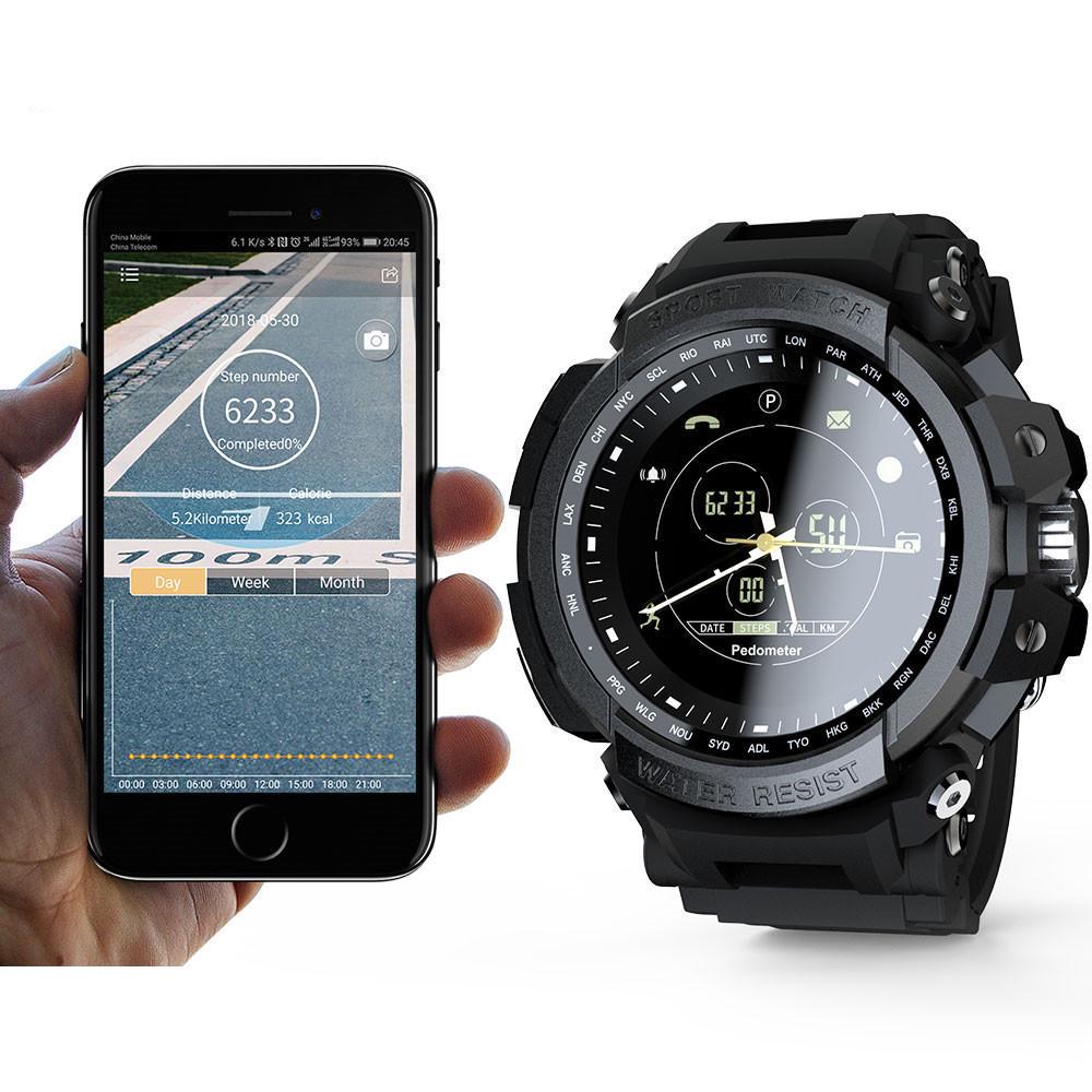 Buy LOKMAT Reloj Deportivo Inteligente Profesional Para Hombre, Resistente  Al Agua Hasta 5Atm, Con Bluetooth, Recordatorio De Llamadas, Digital, Para  Ios at affordable prices — free shipping, real reviews with photos — Joom