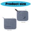 Fishing Towels with Clip Microfiber Towels Fishing Accessories Soft Quick Drying Baits Towel for Scrubbing Boats & Rods