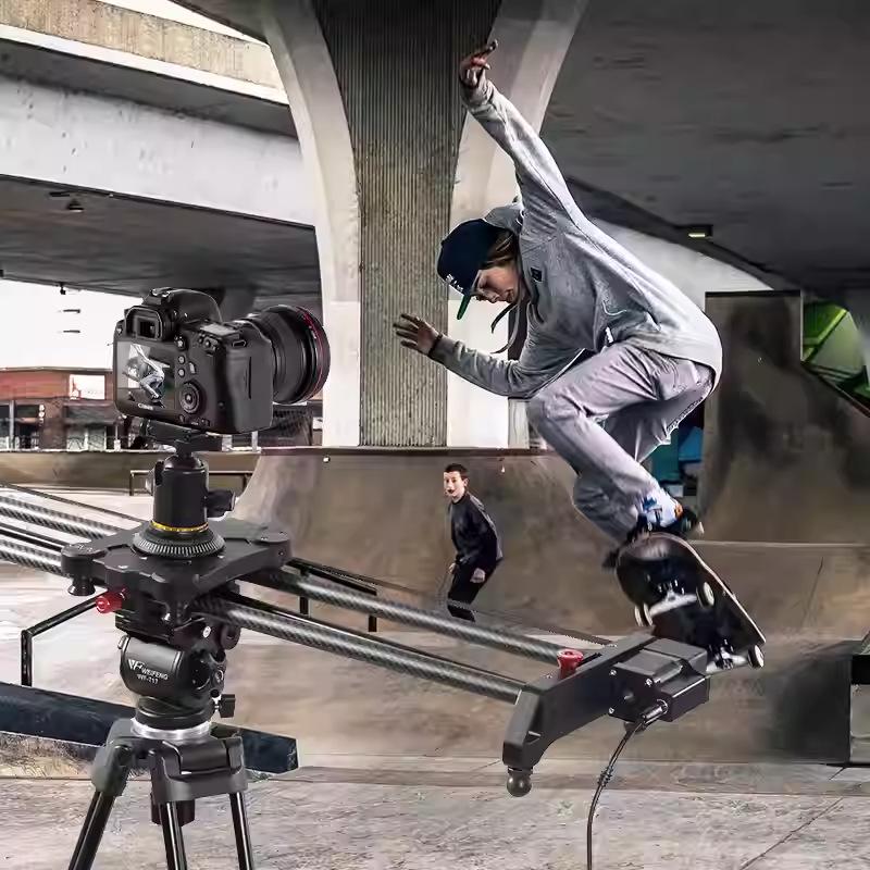 Deslizador Fotográfico Elétrico 8gvm: Rastreamento Time-lapse Rotativo 360°, Gravação de Vídeo Silenciosa e Suave.