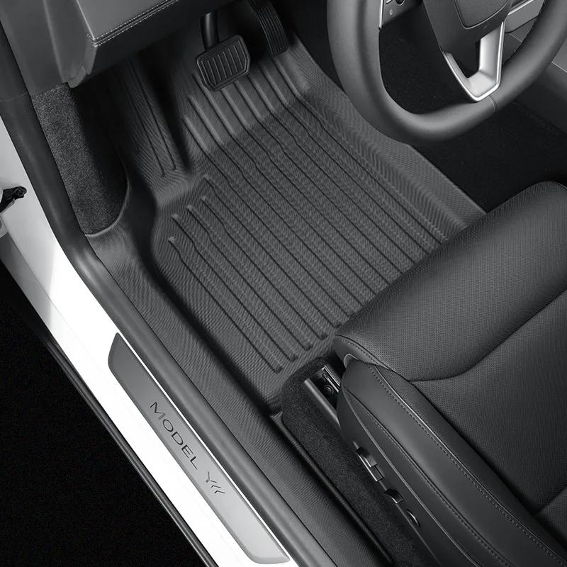 Car Sticker For Tesla Model YL 2025 Floor Mat Special Car Full Surround Threshold TPE Floor Mat Accessories Modification Car Sti