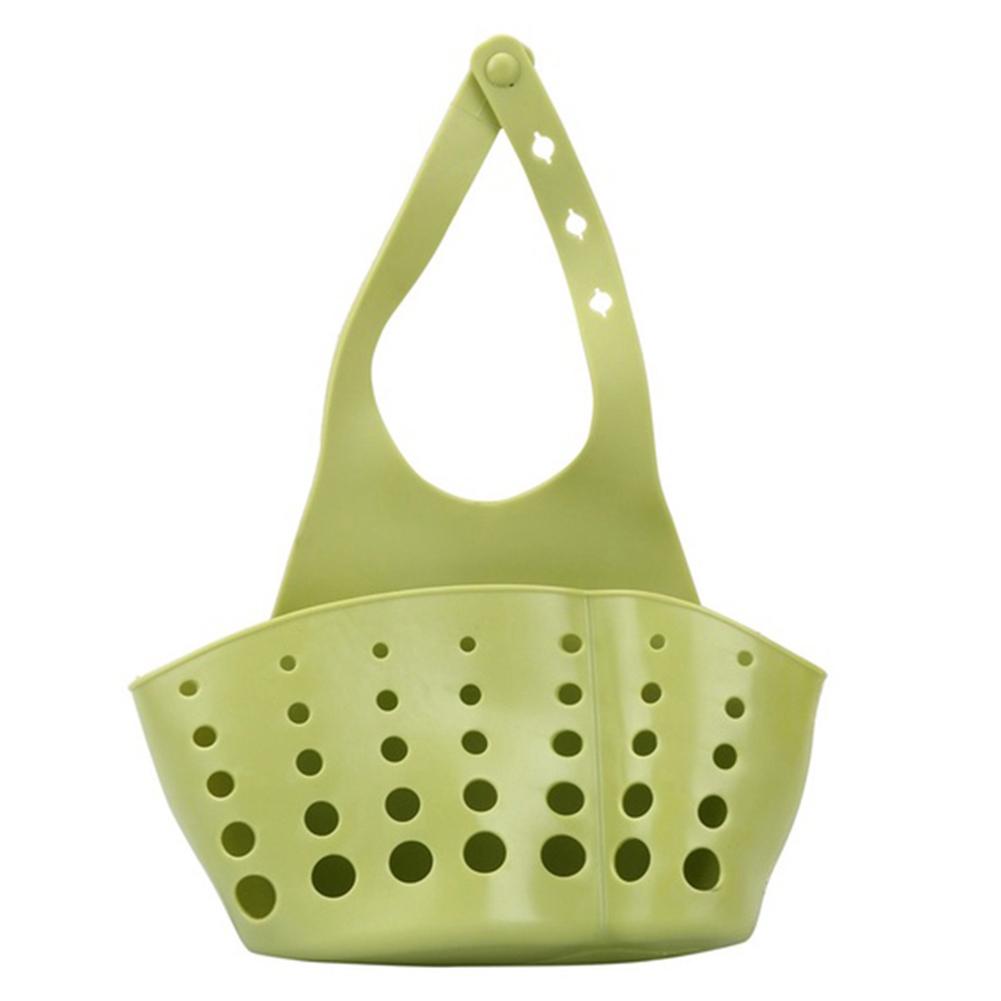 Tula Portable Hanging Kitchen Storage Drain Bag Holder Basket Sink Organizer  Rack