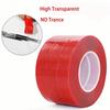 Heavy Duty Waterproof Transparent Clear Red Film Double Sided Acrylic Foam Tape for House Vehicle Automotive Car LED Bonding
