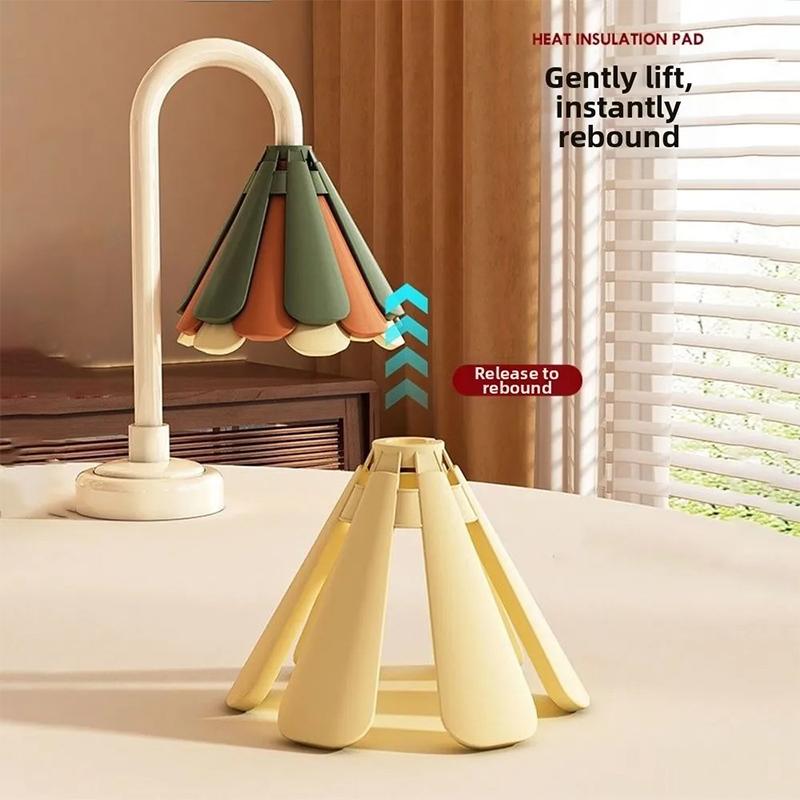 Silicone Tree Trivets Heat Resistant Table Mat Coaster Anti Scald Pot Mat Silicone Creative Home Decoration Festival Gift