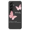 For Samsung Galaxy A17 5G Case Butterfly Pattern Printing Straight Edge TPU Phone Back Cover
