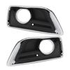 1pair Fog Light Cover Grille Bezel Left Right Fog Light Frame Replacement for Chevy Malibu 2012 To 2015
