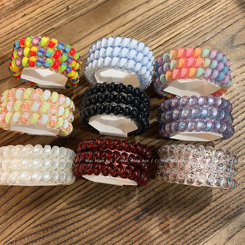 2024 Premium High-Elastic Hair Tie: No-Trace, High-End Ponytail Rubber Band Accessory