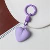 Heart Keychain Creative Keyrings Korean Styles Keychains Backpack Hanging Ornaments Car Key Rings for Bag Decoration