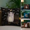 S-Spirited A-Away Pillow Case Plush Fabric Soft Double Sided Print Sofa Cushion Cover Throw Pillow Covers