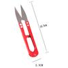 Daily Necessities Cross-Stitch Special Color Small Scissors Tailor Spring U-Shaped Thread Scissors Small Pliers Cut