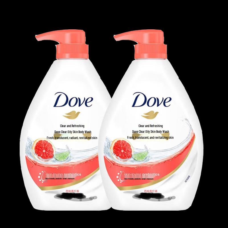 Dove Skin Awakening Hydrating & Brightening Shower Gel (2-Pack)