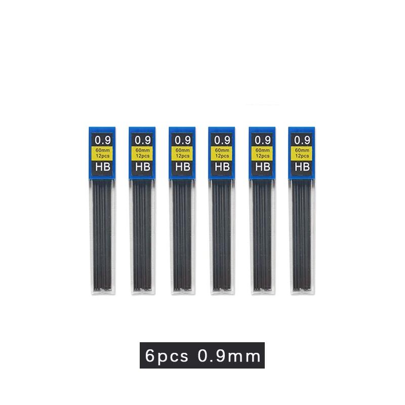 Vollmetall-Druckbleistift 0,3 mm/0,5 mm/0,7 mm/0,9 mm Hohe Qualität HB Automatik-Bleistifte Schreib-Schul-Bleistifte Bürobedarf
