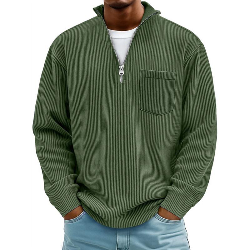 Herren Outdoor Hemd Lässig Täglich Sport Oberteil Einfarbige Große Größe Herbst Und Winter Sweatshirts Camping Wanderhemden