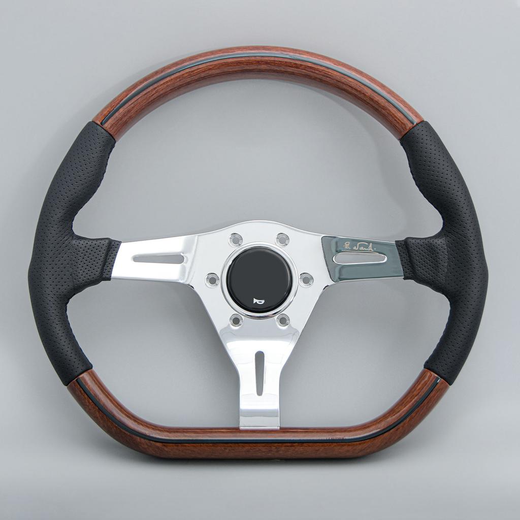 Tuning D Steering Wheel Classic 14Inch Modified Racing Sports Car Steering Wheel For Universal