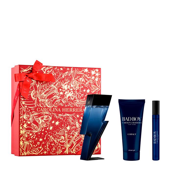 Carolina Herrera Bad Boy Cobalt gift set 100ml + 10ml + shower gel 100ml Cobalt Blue